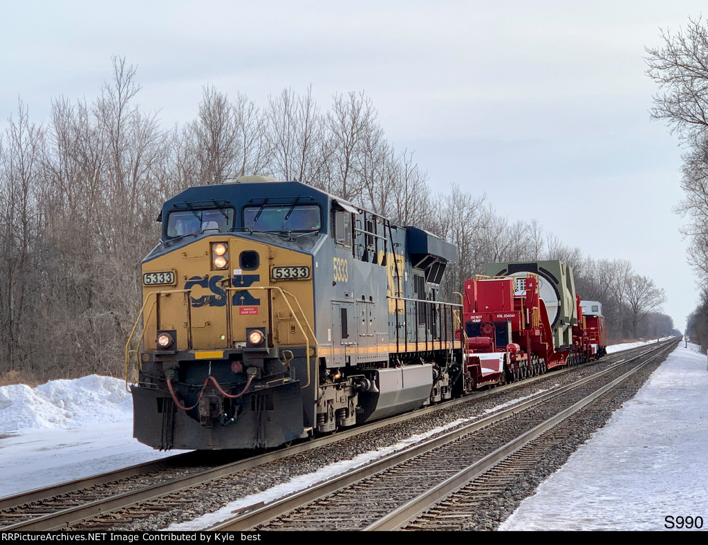 CSX 5333 on S990